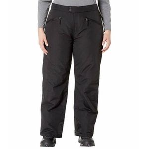 White Sierra Women's Black Ski Pants Size 2X
